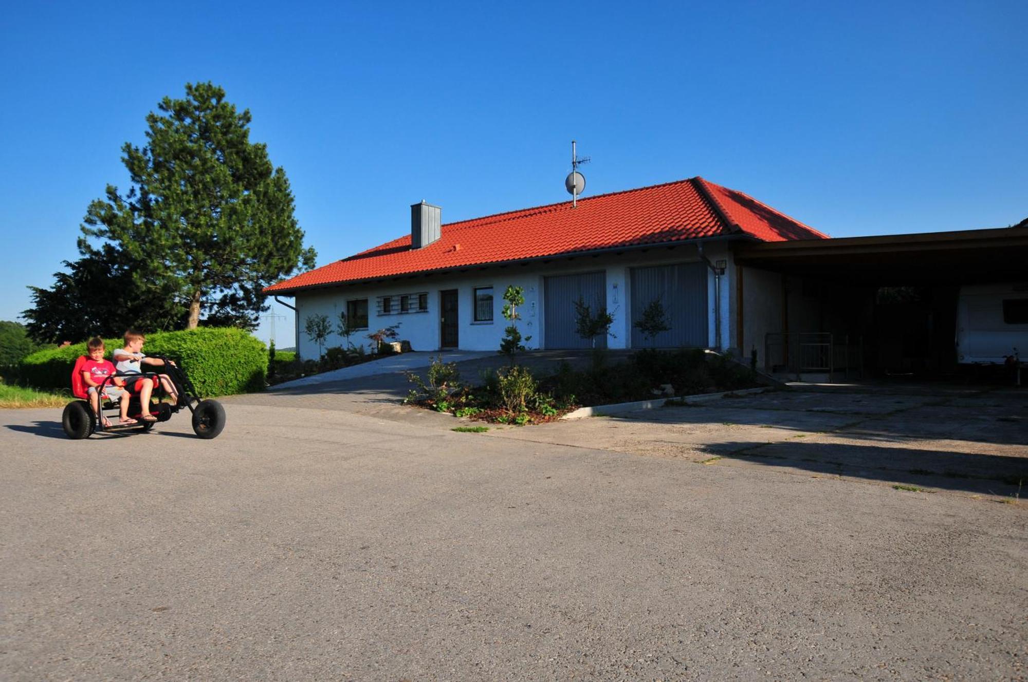 Ferienhaus Muehlblick Oberdachstetten Esterno foto